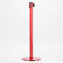 poteau-guidage-rouge-sangle-retractile.webp