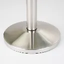 Détail base conique inox brossé pour poteau de guidage XL professionnel TELNALINE