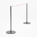 Poteau de guidage avec corde élastique pour balisage professionnel intérieur TELNALINE