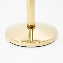 Base circulaire 32 cm poteau de guidage à cordon or TELNALINE