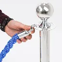 Detail accroche cordon chrome TELNALINE