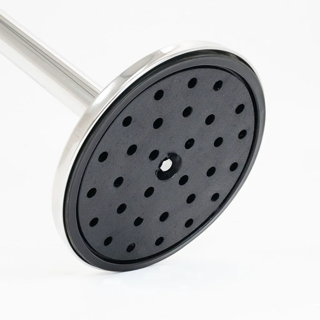 Base antidérapante poteau corde chrome TELNALINE