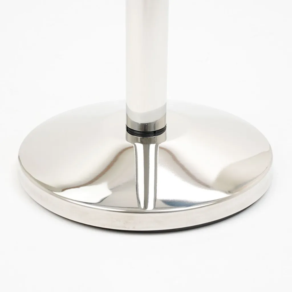 Base circulaire 320mm poteau cordon chrome TELNALINE