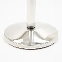 Base circulaire 320mm poteau cordon chrome TELNALINE