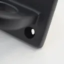 Attache murale  pour cordon de guidage noir mat – accessoire poteau de délimitation TELNALINE