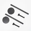 poteaux-guidage-noire-sangle-noirs-kit-demonté.webp