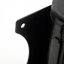 Platine de fixation de l'enrouleur mural noir TELNALINE