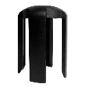 Support pour porte affiche A4 noir compatible poteau de délimitation TELNALINE