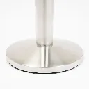 Base conique acier brossé poteau de guidage semelle antidérapante TELNALINE