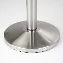 Base conique en acier brossé 10 kg pour poteau de guidage TELNALINE