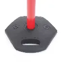 Base lourde PVC avec poignée intégrée pour poteau de guidage extérieur TELNALINE