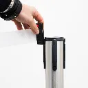 Détail tête d accroche sangle pour poteau de guidage professionnel TELNALINE