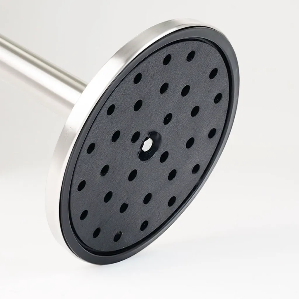 Détail tête rétractable avec sangle noire pour poteau de guidage professionnel | TELNALINE®