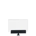 Porte-affiche A5 horizontal – Noir – Pour poteau à corde élastique