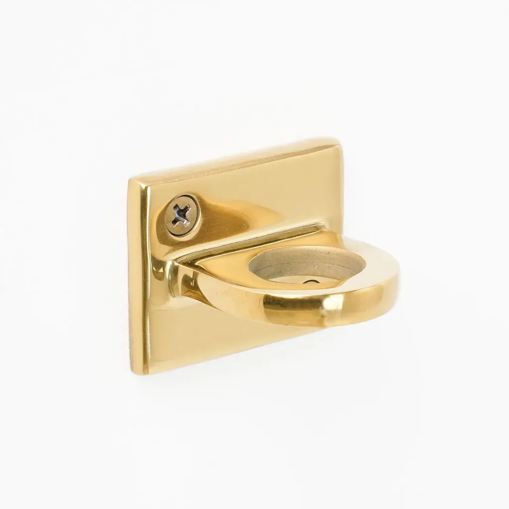 [TLNSTOP40-G] Fixation murale pour cordon – Finition dorée