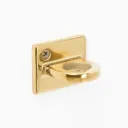 Fixation murale pour cordon – Finition dorée