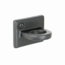 Fixation murale pour cordon – Finition noire mat