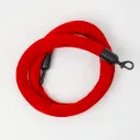 Cordon velours 2 m pour poteau de guidage – Mousquetons noirs