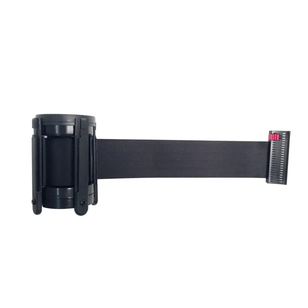 [TLNSTOP70-N] Sangle rétractable de remplacement 3m pour poteau de guidage (Noir)