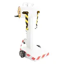 Chariot de balisage à double ruban 28 m – Jaune et noir – Aéroports et grandes surfaces